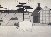 Buta ga Nigeta Anime Poster