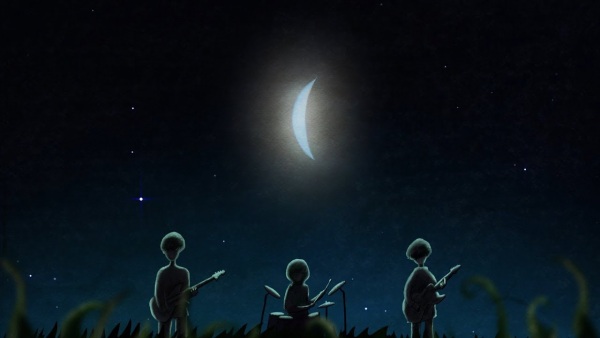 Tsuki ni Sumu Kimi Anime Poster